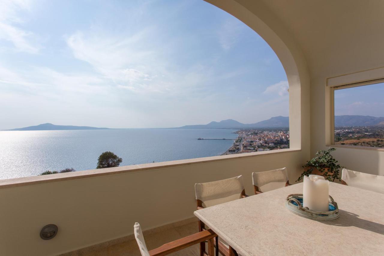 Villa Itis Superb Residence With Balcony & Panoramic View Neapoli Voion Luaran gambar